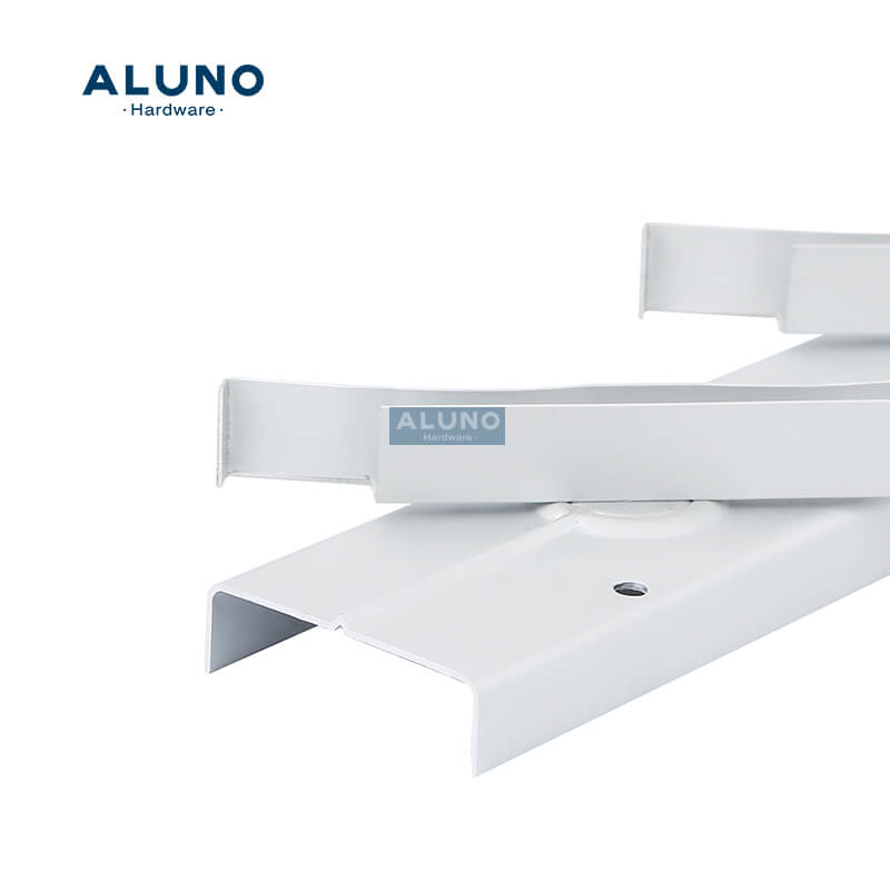 Aluno New Aluminum Louver Window窗帘框架库销售