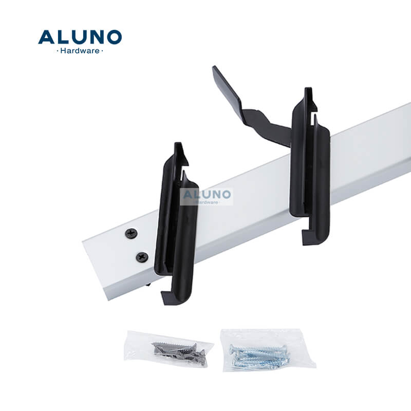 Aluno耐用塑料百叶窗框架百叶窗通风铝卢浮宫框架窗户4英寸黑色 