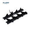 Aluno户外百叶窗框架手柄窗户铝制快门栅栏设计