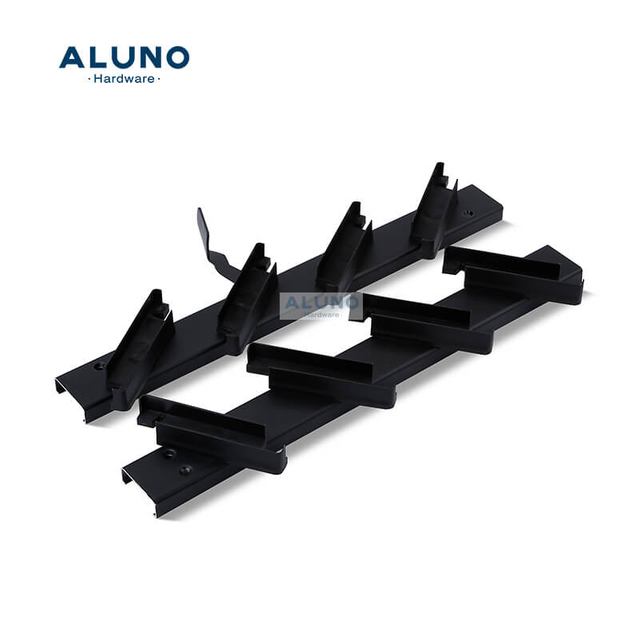 Aluno户外百叶窗框架手柄窗户铝制快门栅栏设计