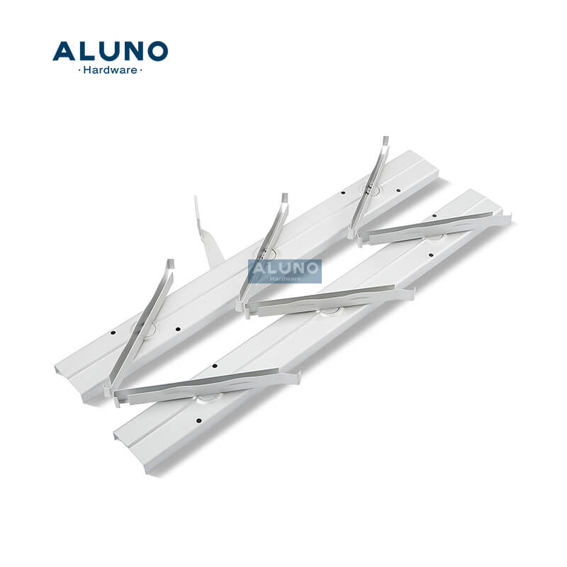 Aluno New Aluminum Louver Window窗帘框架库销售