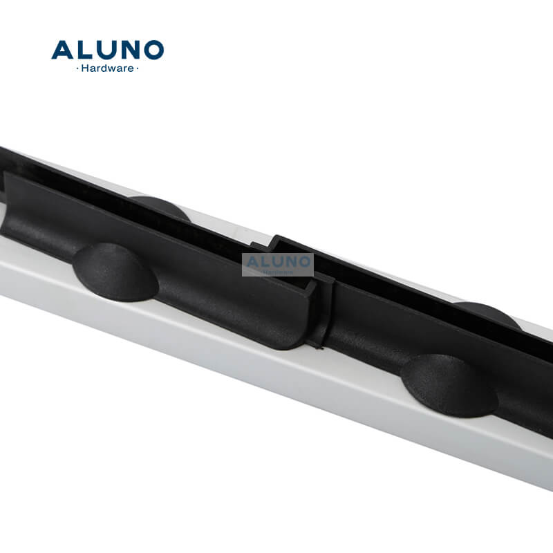 Aluno批发耐用玻璃凉棚天篷铝百叶窗框架金属百叶窗塑料窗框